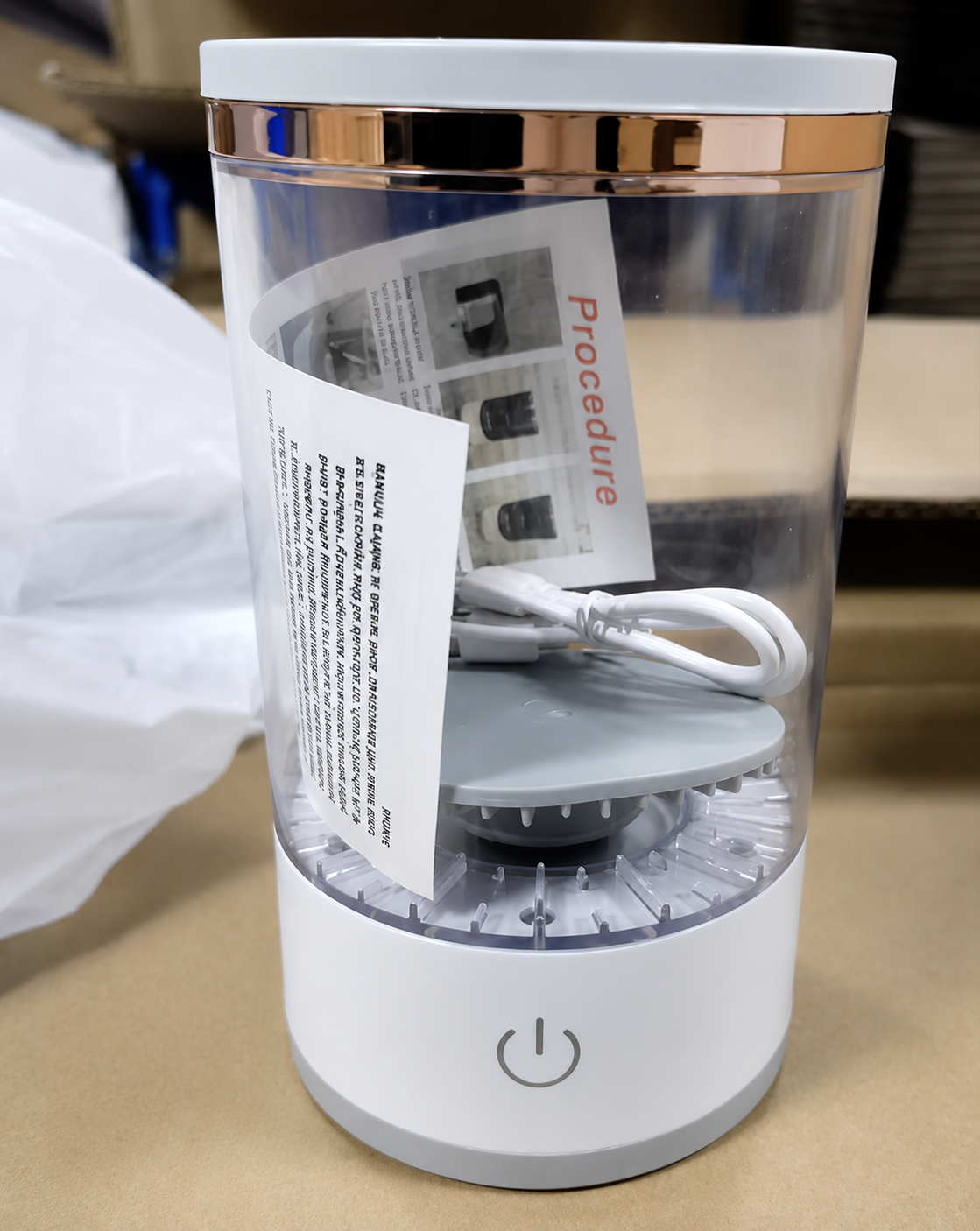 Rechargeable Automatic Makeup Brush Cleaner and Washer
