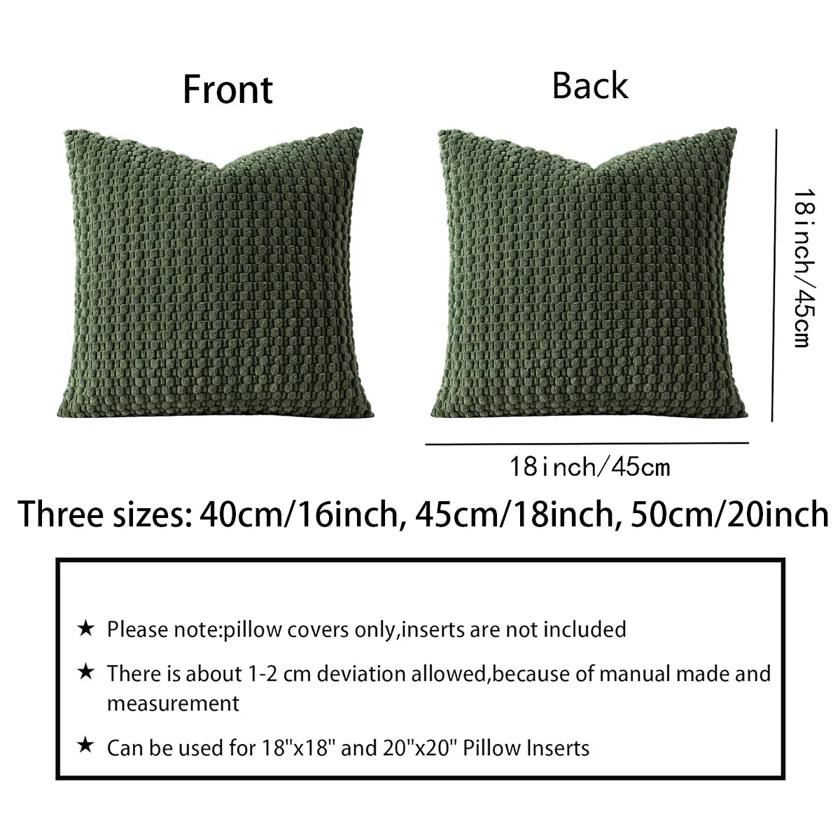 Boho Chic Striped Pillow Cover