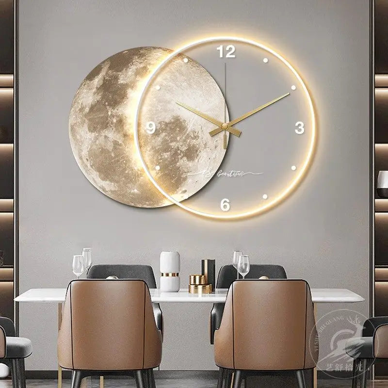 Elegant LED Wall Clock