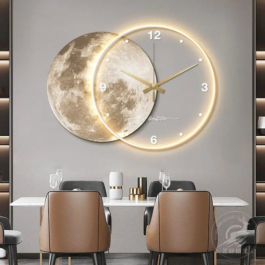 Elegant LED Wall Clock