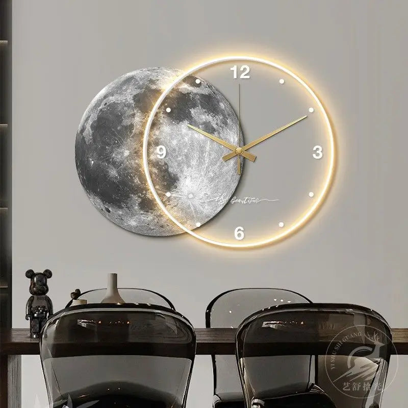 Elegant LED Wall Clock