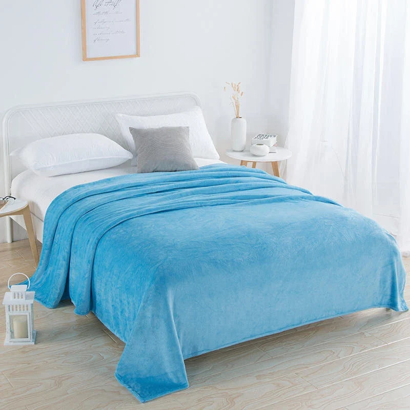 Cozy Fleece Blanket for Home
