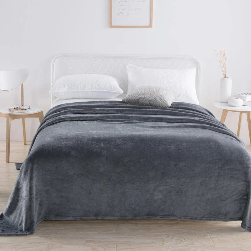 Cozy Fleece Blanket for Home